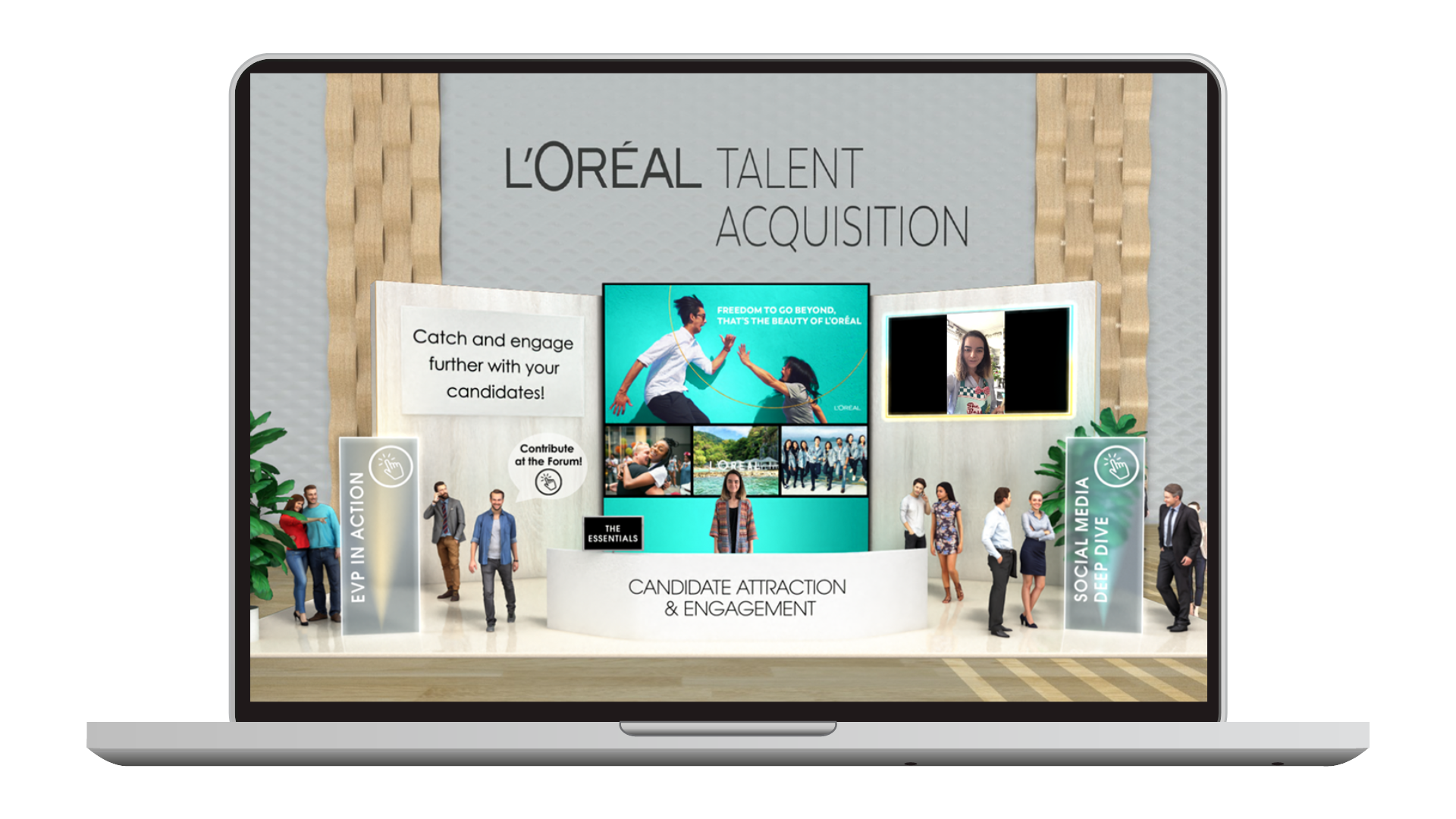 L'Oreal TA Booth