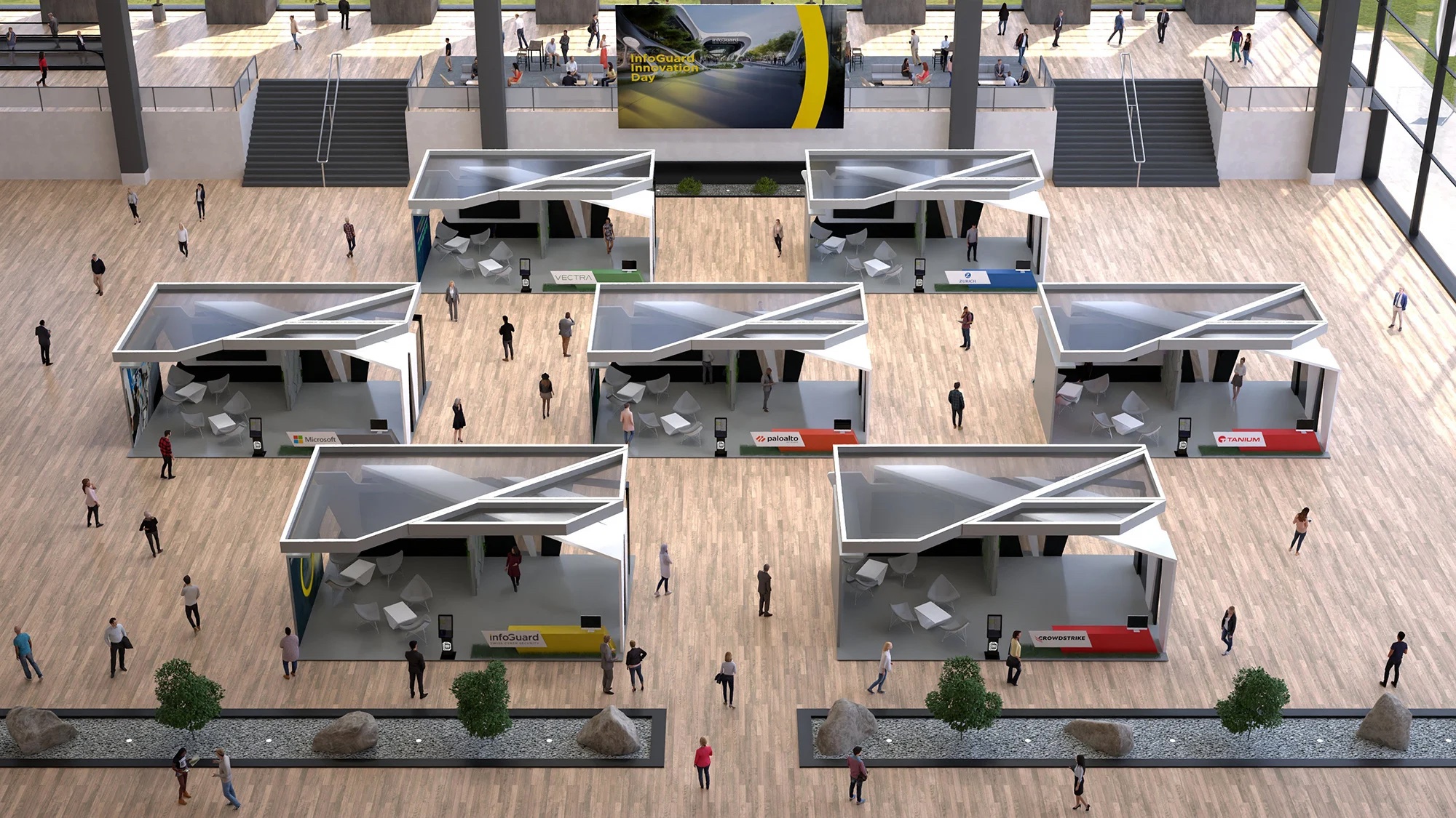 InfoGuard Innovation Day virtual exhibition hall