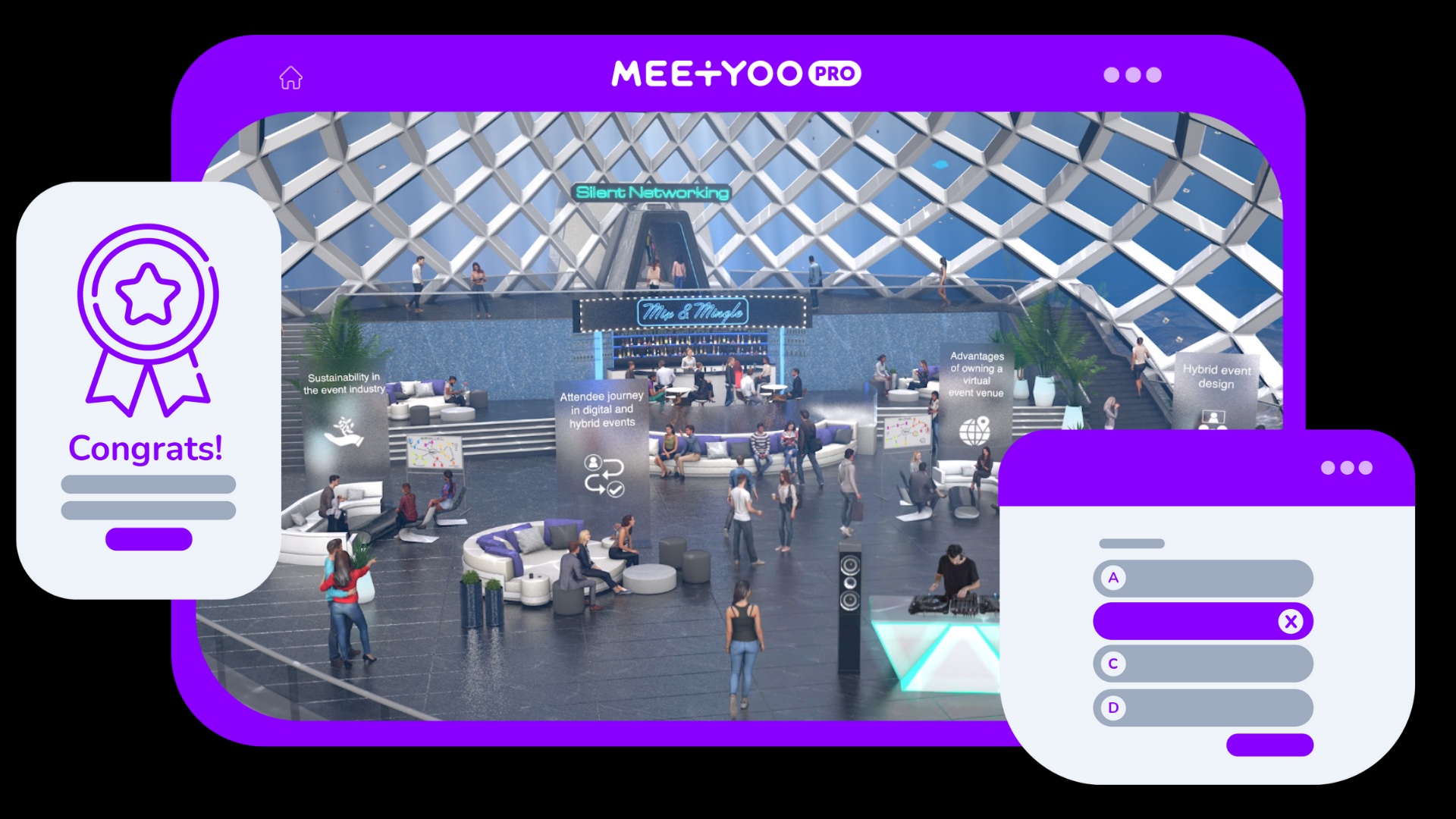 Gamification and ROI measurement virtual events