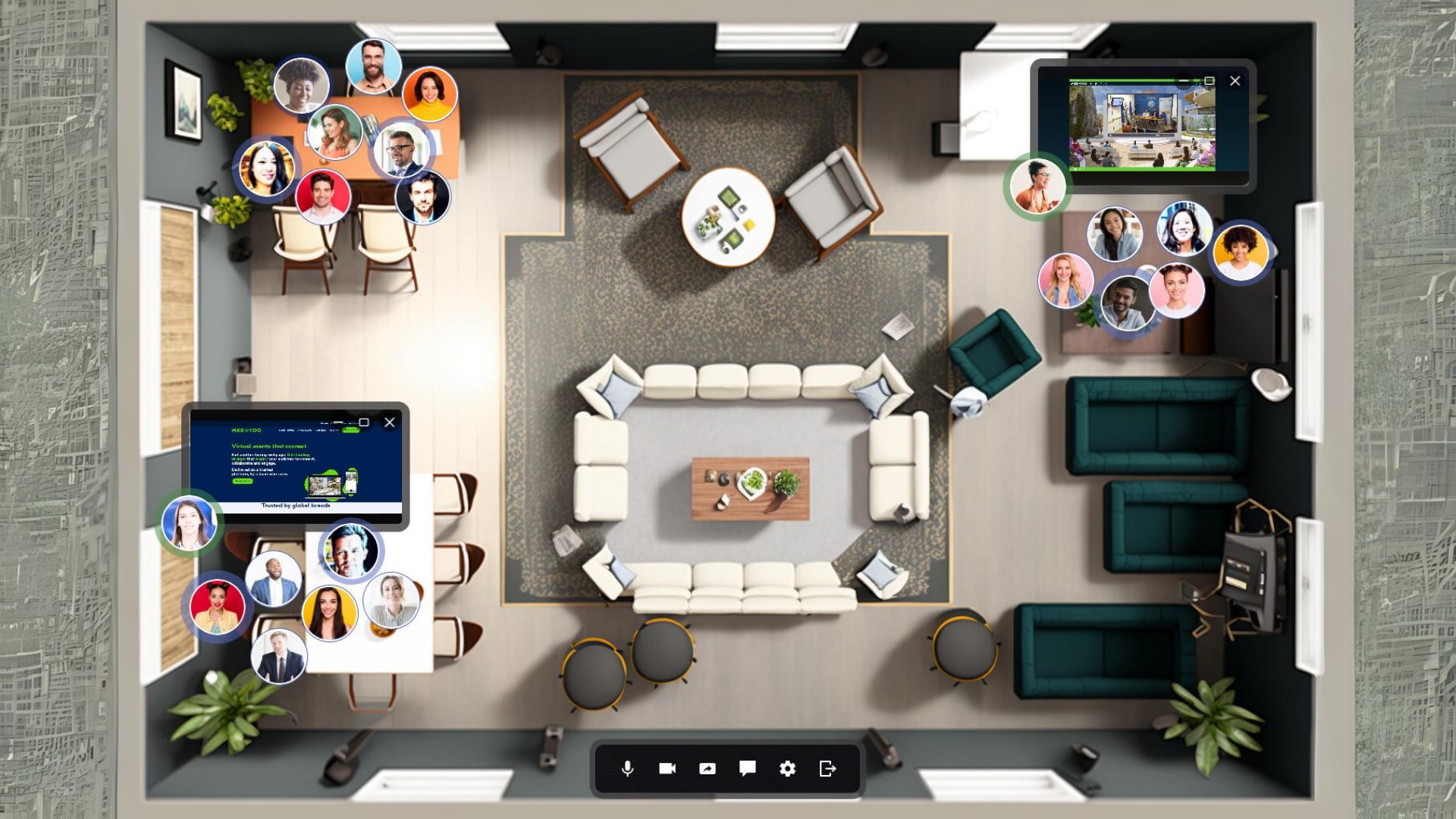 Walk and Talk virtual corporate event