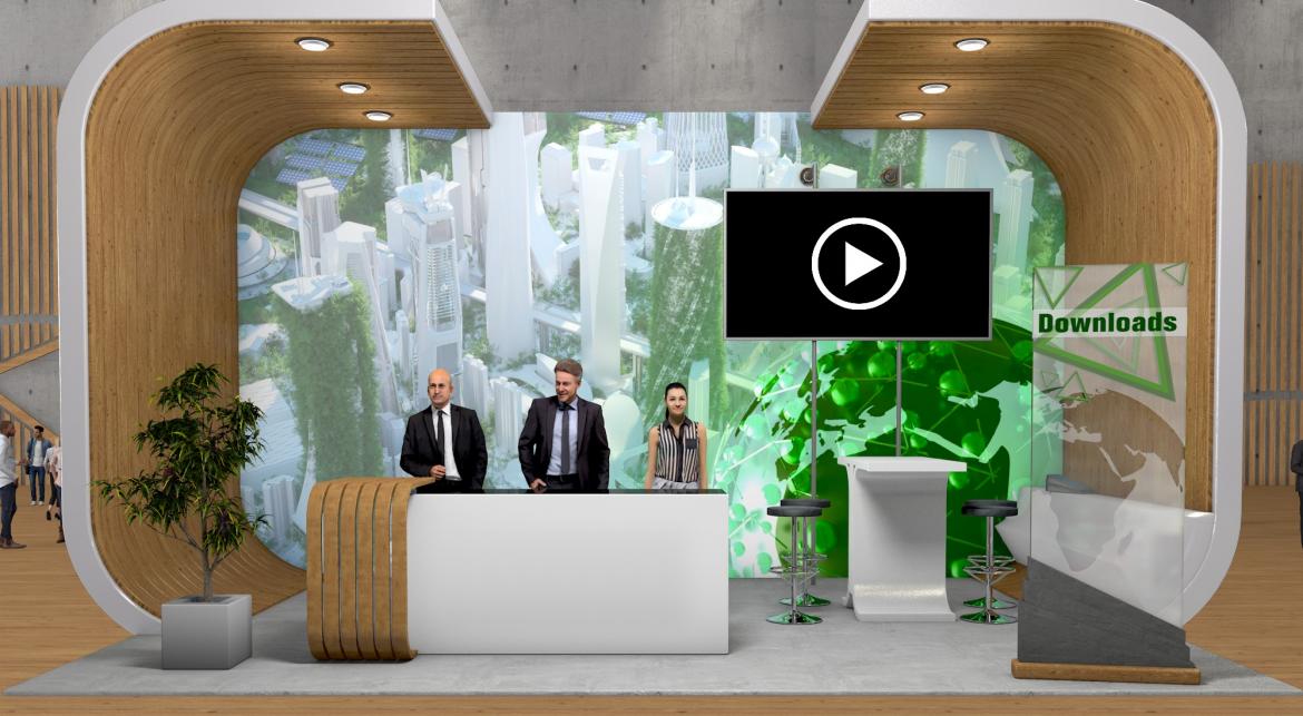 The Curve virtual booth The Curve virtual booth