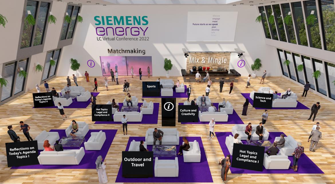 Siemens Energy Networking Lounge - MEETYOO Siemens Energy Networking Lounge - MEETYOO