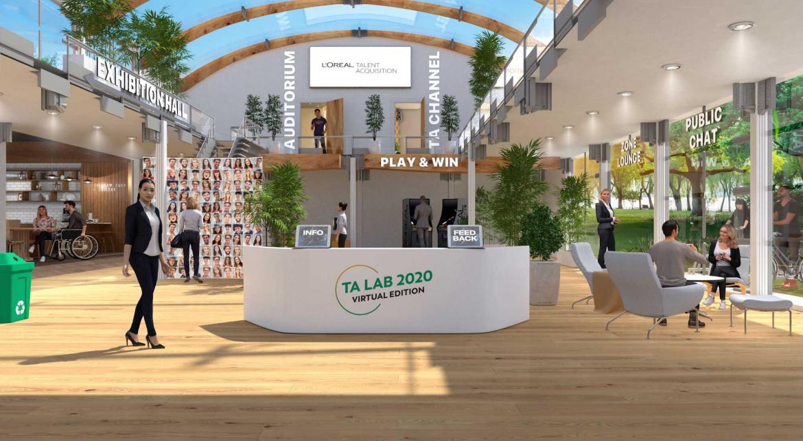 L’Oréal Mainhall Entrance Lobby Event Design