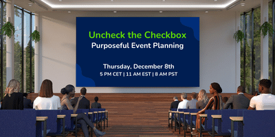 Webinar | Event Planning