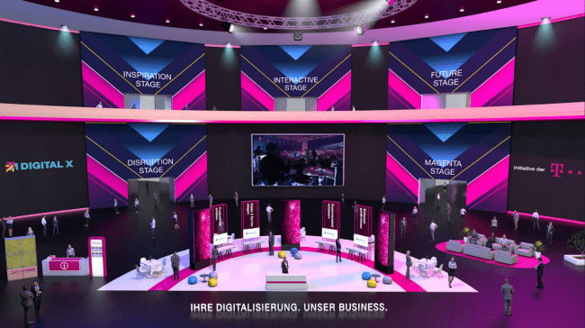Digital X Hybrid Event Main Hall Digital X Hybrid Event Main Hall