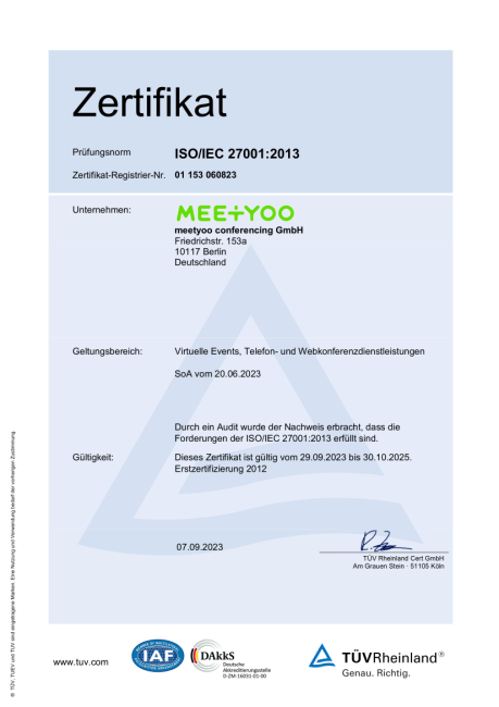 ISO Zertifikat DE ISO Zertifikat DE