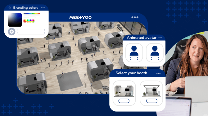 virtual trade show booths - MEETYOO