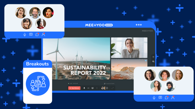 Video breakout sessions - MEETYOO