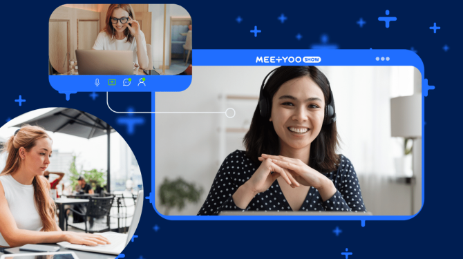 Remote webcam production - MEETYOO