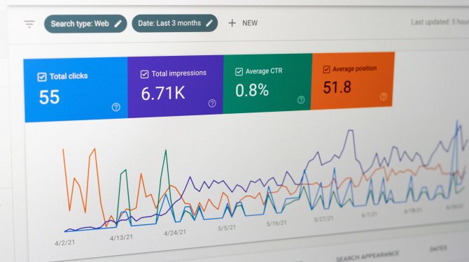 Analytics data report